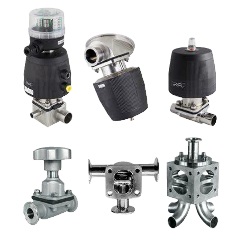 Membranventile, Unique Diaphragm Valve Ultra Pure DV-ST